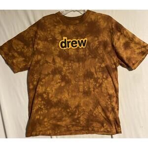 Drew House Secret T-shirt 'Brown Tie Dye'  Sz Small / Medium RARE